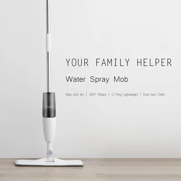 Xiaomi Youpin Deerma TB500 Elle Tutulan Su Püskürtmeli Mop 360 Derece Döner - 2