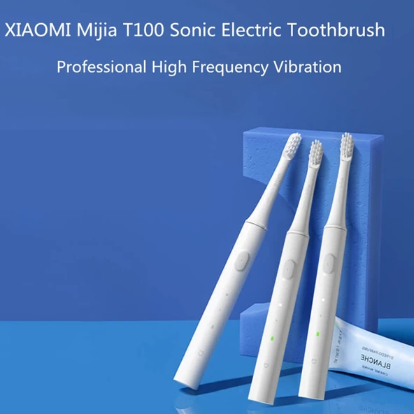 Orijinal Xiaomi Mijia T100 Sonic Elektrikli Diş Fırçası Beyaz - 12