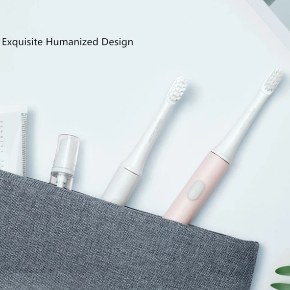 Orijinal Xiaomi Mijia T100 Sonic Elektrikli Diş Fırçası Pembe - 7