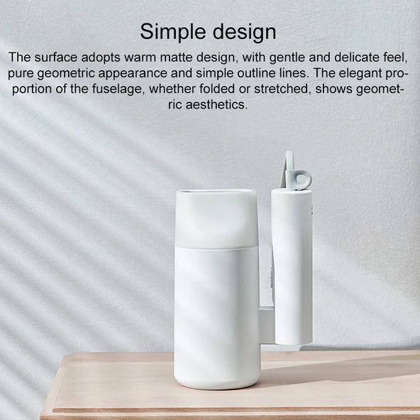 Orijinal Xiaomi Mijia H100 Negatif İyonlu Taşınabilir Elektrikli Saç Kurutma Makinesi Pembe ABD Fişli - 5
