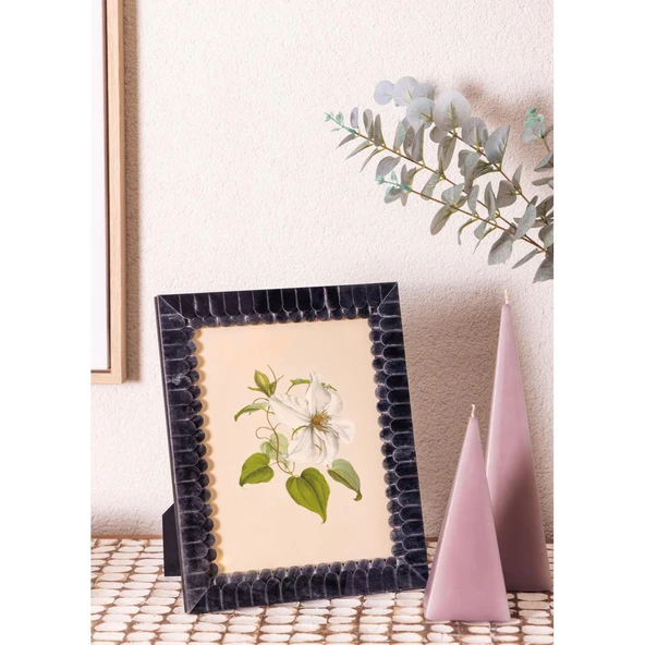 The Mia Wavy Fotoğraf Çerçevesi Siyah 25x30 Cm CRV0041 - 3