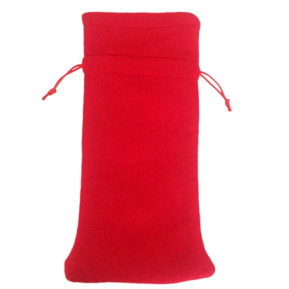 3 Parça Noel Baba Desenli Yılbaşı Şampanya Şişesi Kılıfı Peluş Masa Süsü - 3