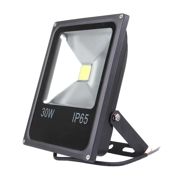 30W IP65 Su Geçirmez Beyaz Işık LED Projektör 2700 Lümen AC 85-265V - 2