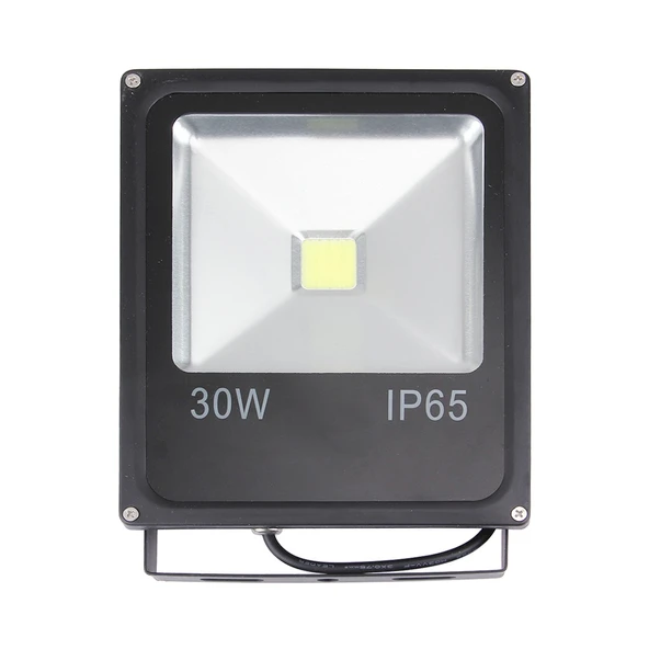 30W IP65 Su Geçirmez Beyaz Işık LED Projektör 2700 Lümen AC 85-265V - 4