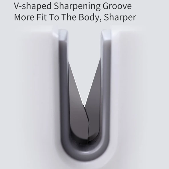 Orijinal Xiaomi Youpin Huohou Mutfak Mini Bıçak Bileme Aleti - 8