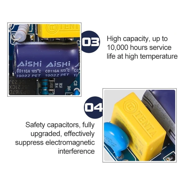 4-7W LED Sürücü Adaptörü İzoleli Güç Kaynağı AC 85-265V DC 12-26V - 4