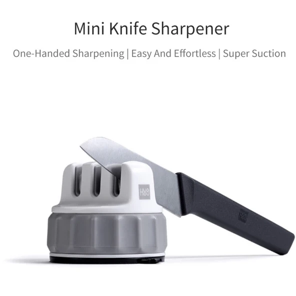 Orijinal Xiaomi Youpin Huohou Mutfak Mini Bıçak Bileme Aleti - 4