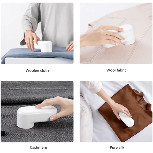 Orijinal Xiaomi Mijia Mini Taşınabilir Elektrikli Tüy Topu Temizleyici USB Şarjlı - 6