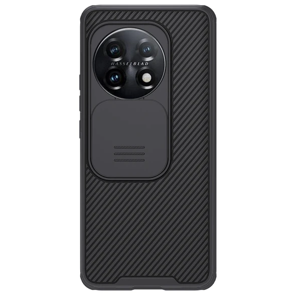 OnePlus 11 NILLKIN CamShield Pro Serisi Tam Kapsamlı Siyah Telefon Kılıfı - 1