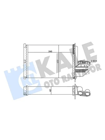 KALORIFER RADYATORU BMW E36 KLIMASIZ