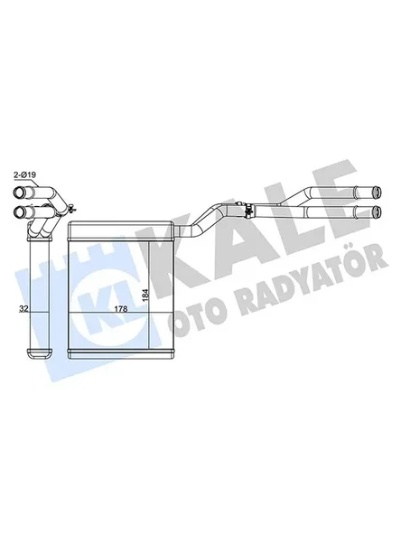 KALORIFER RADYATORU MONDEO IV 0714 S MAX GALAXY 0615