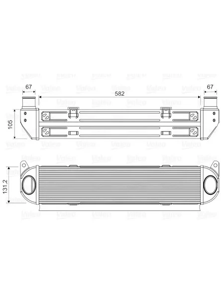 INTERCOOLER DISCOVERY 3 (L319) 2.7 0409 DISCOVERY 4 (L319) 2.7 0918  RANGE ROVER SPORT I (L320) 2.