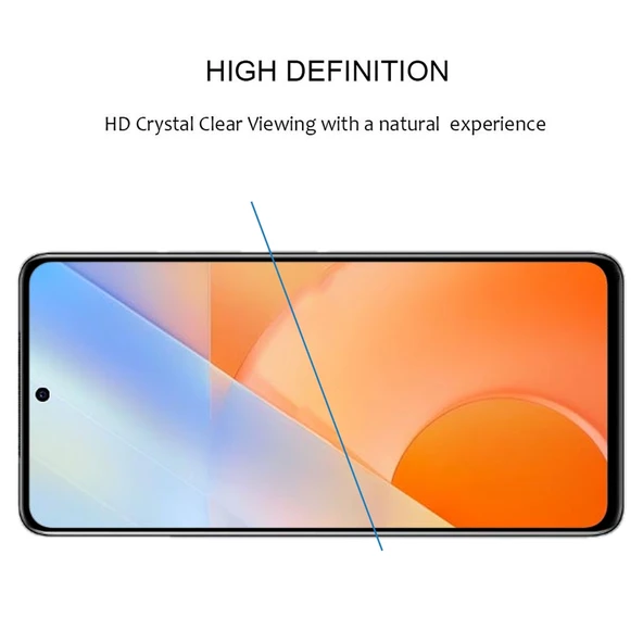Vivo iQOO Z5 Tam Kaplama Temperli Cam Ekran Koruyucu 1 Adet - 4