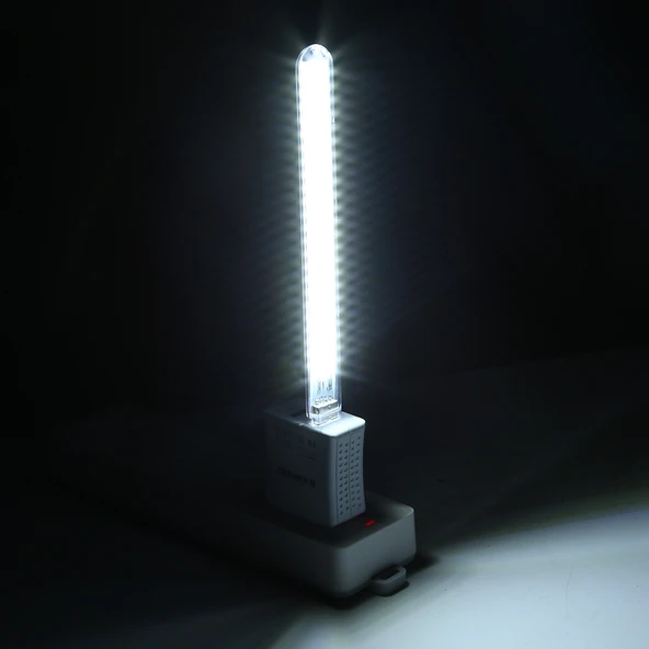 3W 24 LED USB Kitap Lambası Taşınabilir Beyaz Işık 5V 200LM - 6