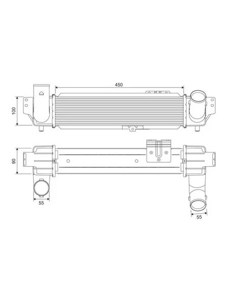 INTERCOOLER HYUNDAI STAREX CRDI KIA SORENTO 2003-