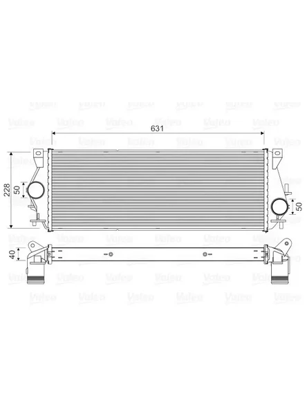 INTERCOOLER LAND ROVER DISCOVERY II 2.5 TD5 9804