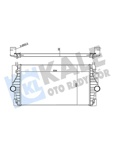 INTERCOOLER VOLKSWAGEN TRANSPORTER IV