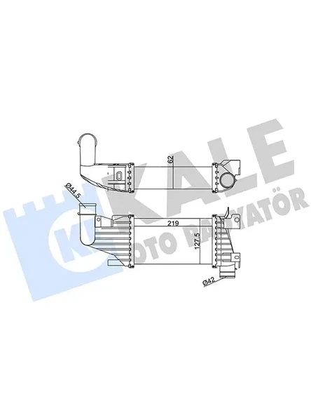 INTERCOOLER ASTRA H / ASTRA H GTC