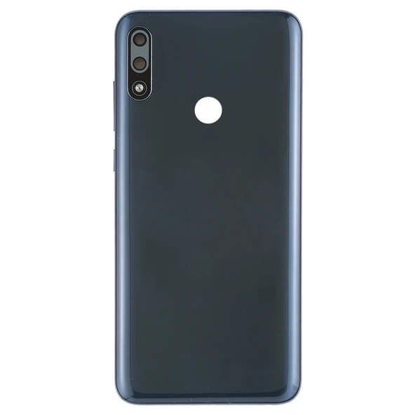 Asus Zenfone Max Pro M2 ZB631KL Uyumlu Koyu Mavi Kamera Lensli ve Yan Tuşlu Arka Kapak - 2