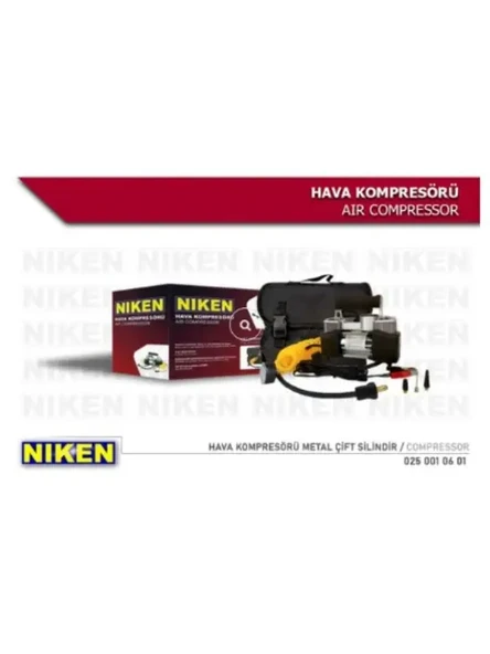 HAVA KOMPRESORU METAL CIFT SILINDIR 12V