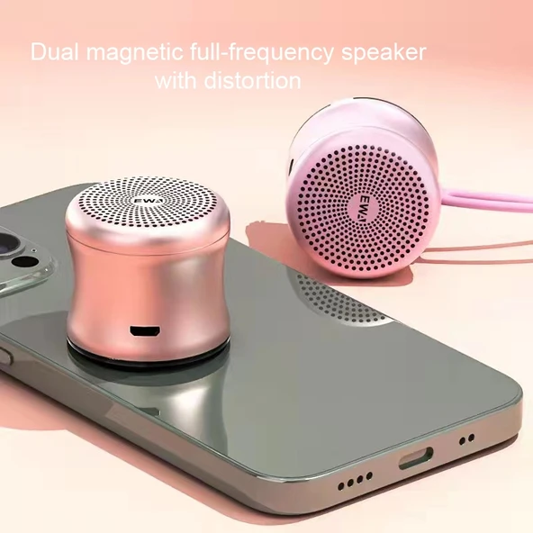 EWA A119 Taşınabilir Kablosuz Bluetooth IPX7 Mini TWS Hoparlör Sarı - 5