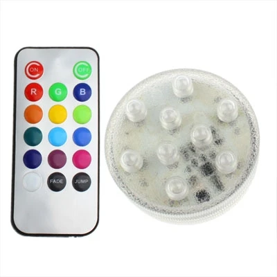 Uzaktan Kumandalı Çok Renkli Ampul 9 LED 13 Renk Beyaz - 3