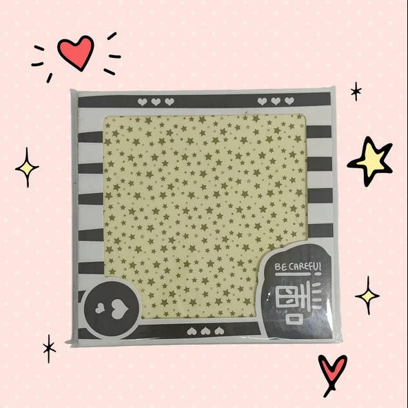 Homix Yıldızlı 5 Renk Origami Kağıdı 15x15 Kalın (150 Adet) - 4