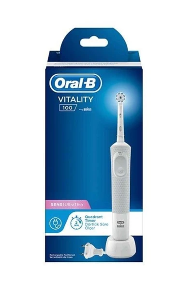 Oral B Vitalıty D100 Sensi Ultra Thin Şarjlı Diş Fırçası - 4