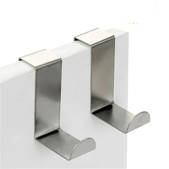 8 Lİ Metal Kapı Arkası -Dolap Kapağı - Çekmece Üstü Havlu Askısı - 3