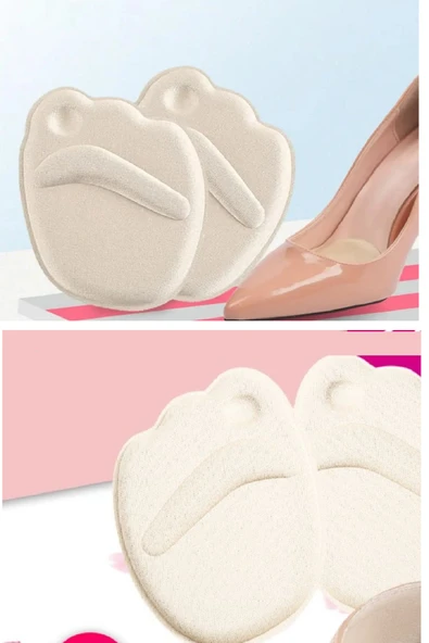 1 Çift Ayak Rahatlatıcı Koruyucu Ayakkabı Süngeri Foam Yastık Ter Emici Kaydırmaz Yumuşak Taban - 5