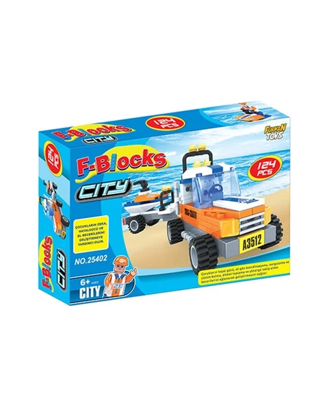 124 Parça City Lego Seti 8095 - 1