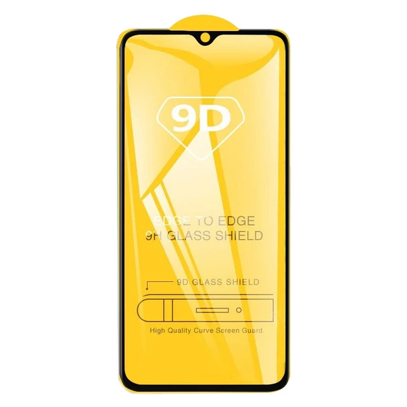 Xiaomi Redmi Note 8 2021 Uyumlu 9D Tam Kaplama Tam Ekran Temperli Cam - 9