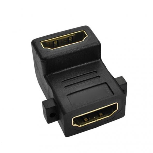 PrimeX PX-HDMFD HDMI to HDMI Dişi Dişi L Dirsek Ara Konnektör