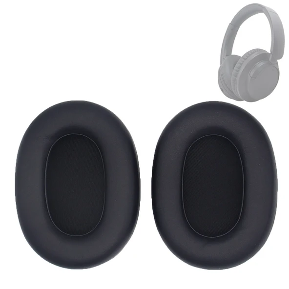 Jabra Elite 85h Kulaklık Deri Sünger Kulaklık Kılıfı 2li Set - 1