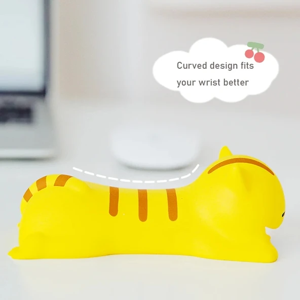 Hafızalı Sünger Tavşan Desenli Mouse Bilek Destek Yastığı - 5