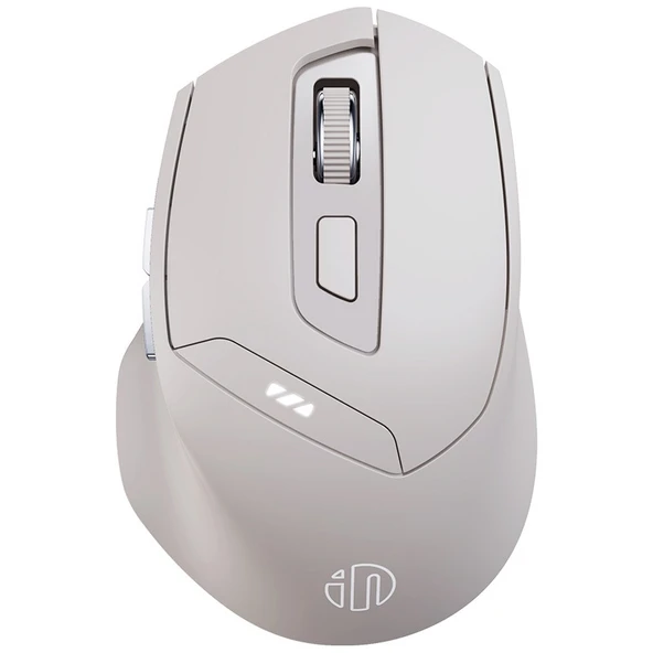 Inphic DR6 Beyaz Kayısı Kablosuz Bluetooth 5 0 Ofis ve Oyun Mouse
