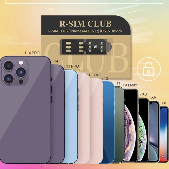 R SIM18 CLUB iOS Sistem için TMSI eSIM ICCID IPCC Entegre Kilit Açma Kartı - 3