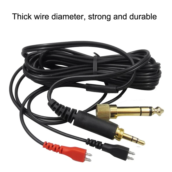 Sennheiser HD25 HD560 HD540 HD480 HD430 HD250 Kulaklık Ses Kablosu Sol Uzun Sağ Kısa - 6