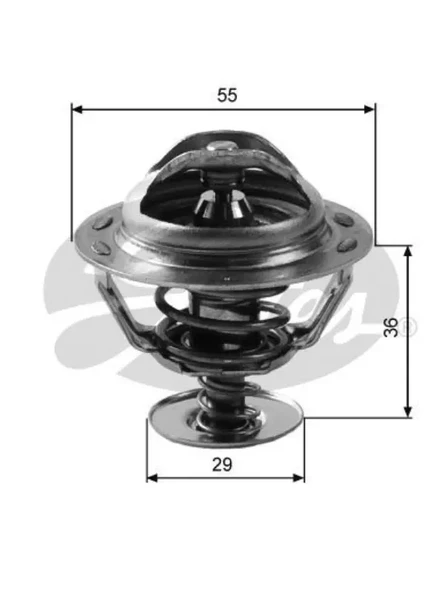 G8T TERMOSTAT (83°) PARTNER BERLINGO DUCATO SCUDO P206 P307 P406 1,9D 2,0 HDI LAGUNA ESPACE III