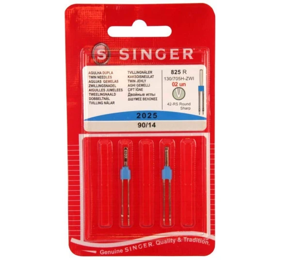 Singer Dikiş & Nakış Makinası İğnesi Çift İğneli