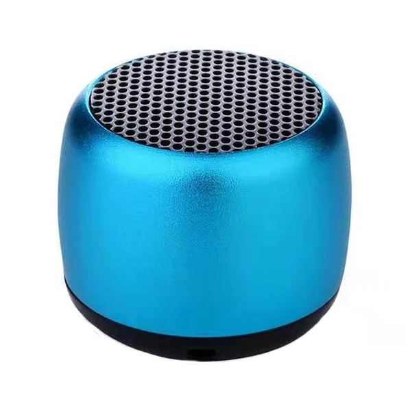 Mini Kablosuz Bluetooth Hoparlör TWS Çiftli Mavi Su Geçirmez Akıllı Gürültü Engelleme