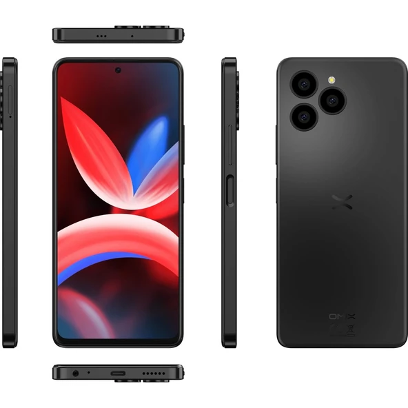 Omix X6 128 GB 6GB Akıllı Telefon Siyah - 4