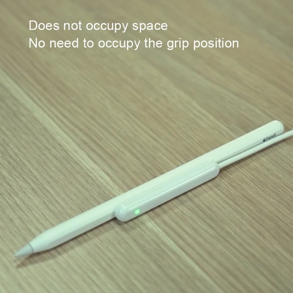 Apple Pencil 2 Uyumlu RX 01 Kapasitif Kalem Manyetik Şarj Kablosu 35cm Type C - 3