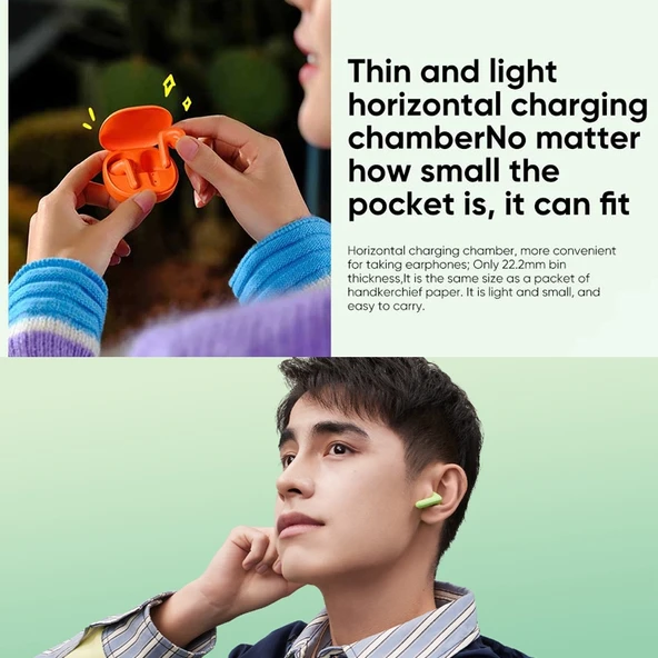 Orijinal Xiaomi Redmi Buds 4 Lite TWS Bluetooth 53 Gürültü Azaltmalı Kulaklık Beyaz - 7