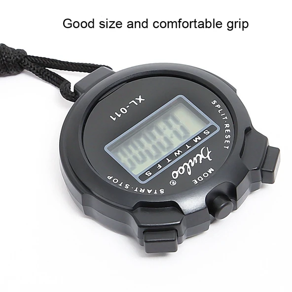 Kırmızı XINLOO XL-011 Dijital Hafızalı Kronometre Fitness ve Koşu Zamanlayıcı - 4
