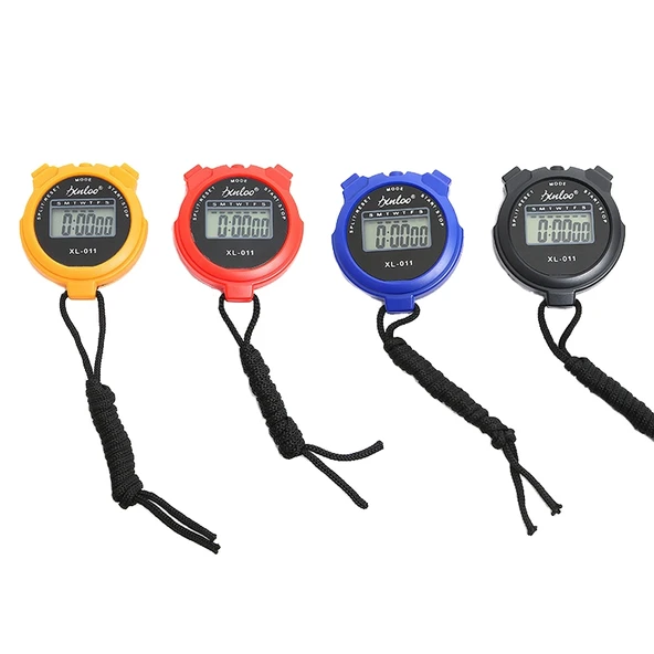 Kırmızı XINLOO XL-011 Dijital Hafızalı Kronometre Fitness ve Koşu Zamanlayıcı - 2