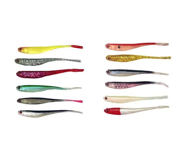 Sea Horse Maze Silikon Balık Mix 20'li Paket
