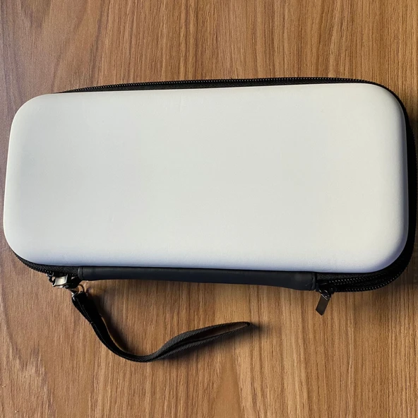 Switch OLED Konsol için Depolama Çantası Kristal Kılıf Rocker Kapak 6lı Temperli Film Seti - 2