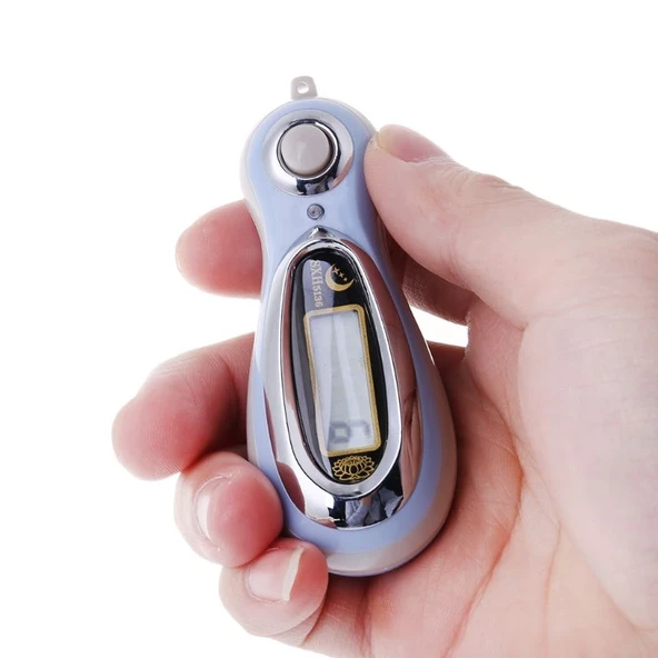 3 Parça SXH5136 MP3 Şekilli Zikir Sayacı İpli - 6