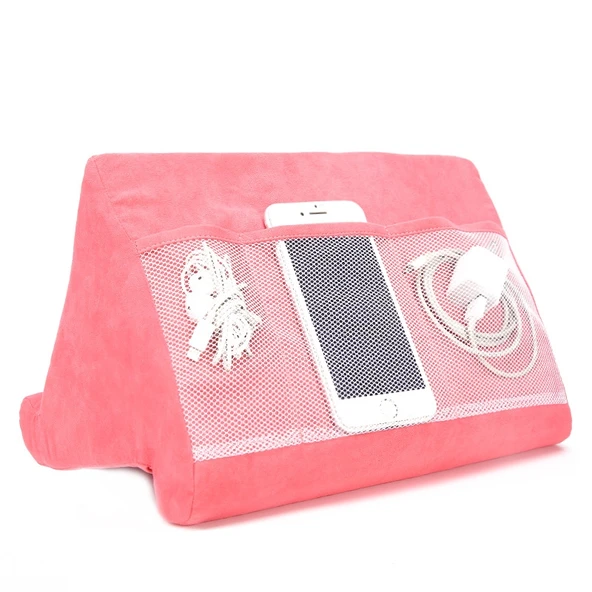 Tablet ve Telefon Standı Çok Açılı Yastık Siyah 27x25x23 cm - 4